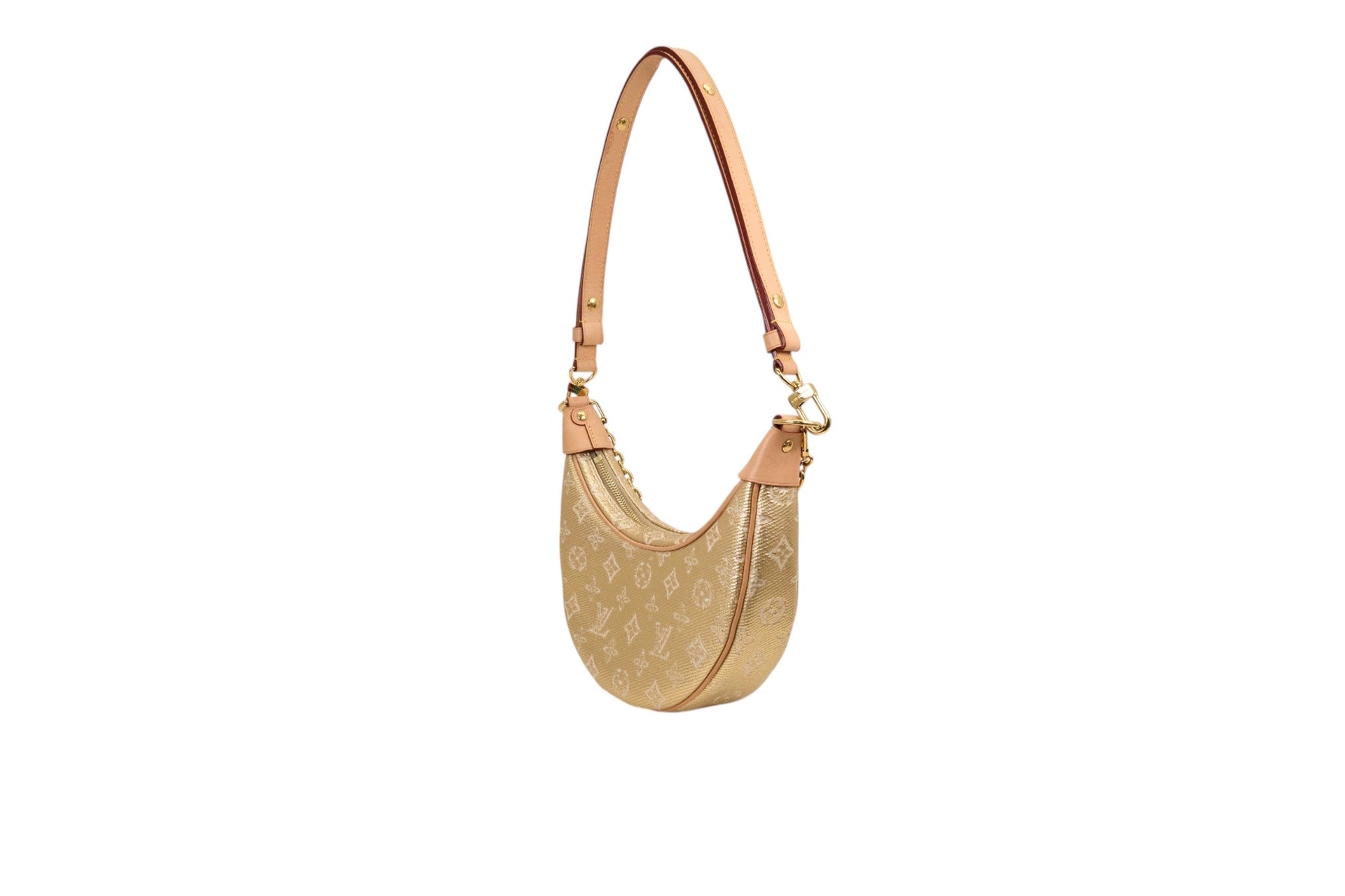 Louis Vuitton Loop Monogram Jacquard Gold