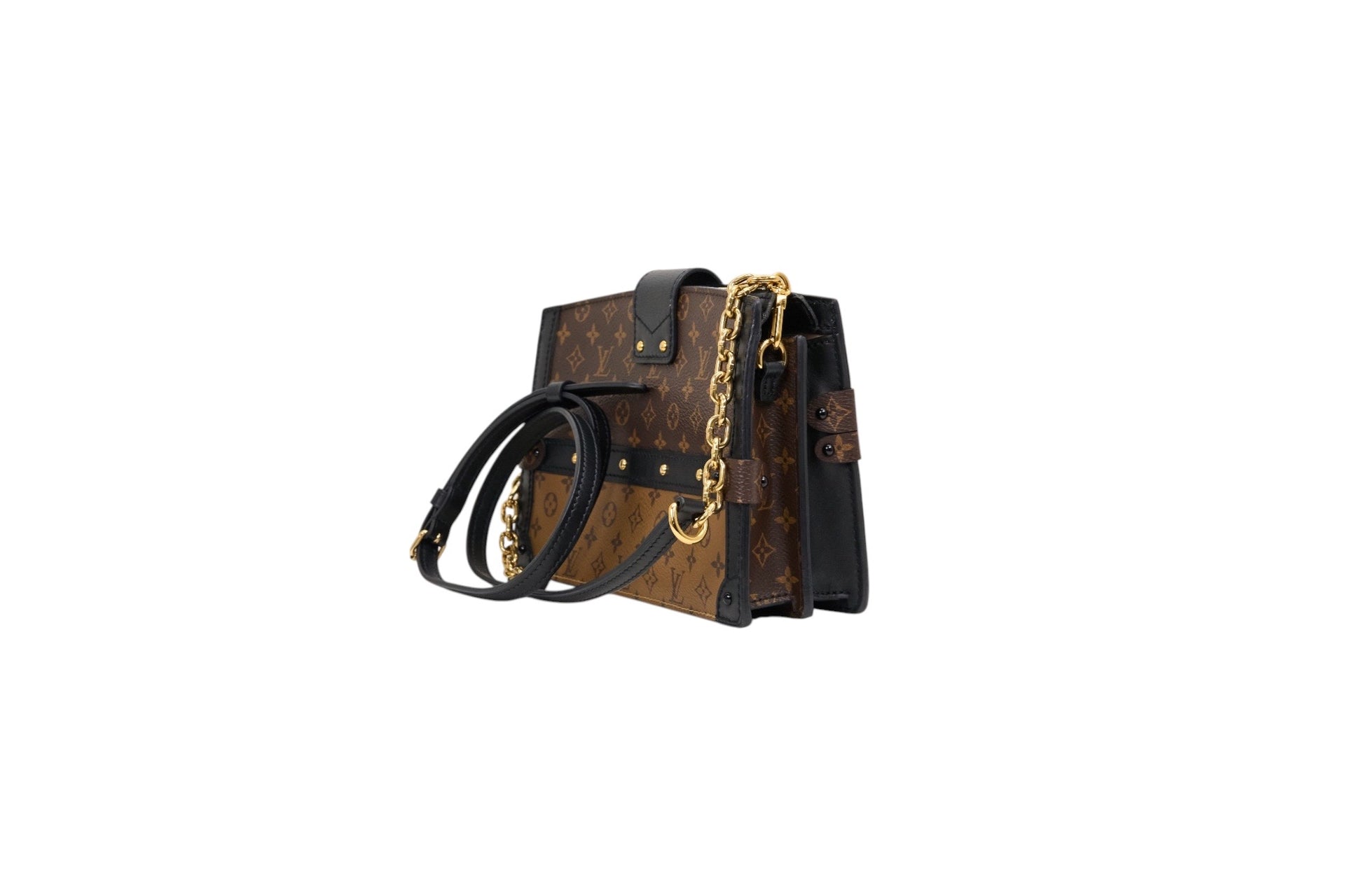 Louis Vuitton Trunk Clutch Monogram Reverse