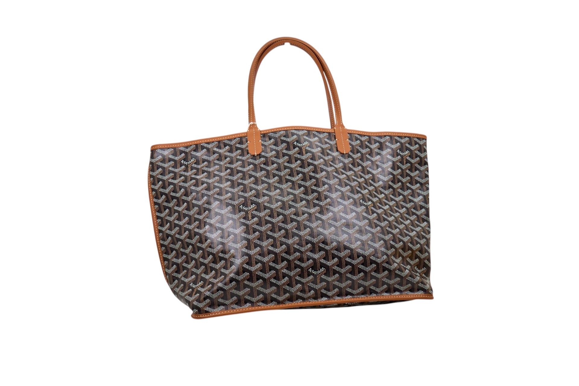 Goyard Anjou PM Reversible Tote Black Coated Canvas