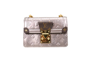 Louis Vuitton Wynwood Monogram Vernis Metallic Taupe