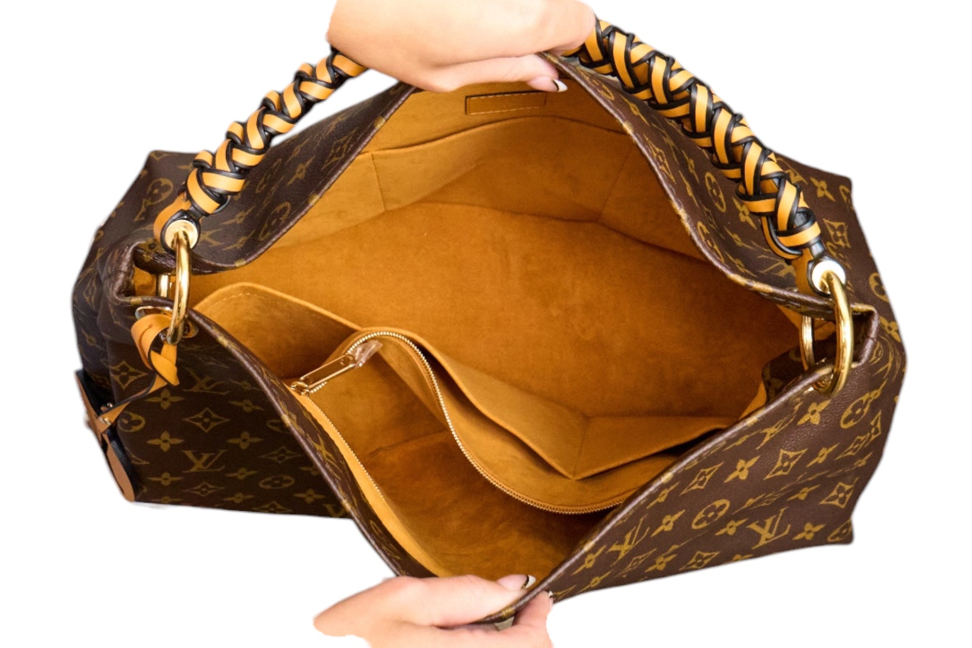 Louis Vuitton Artsy MM Monogram Braided