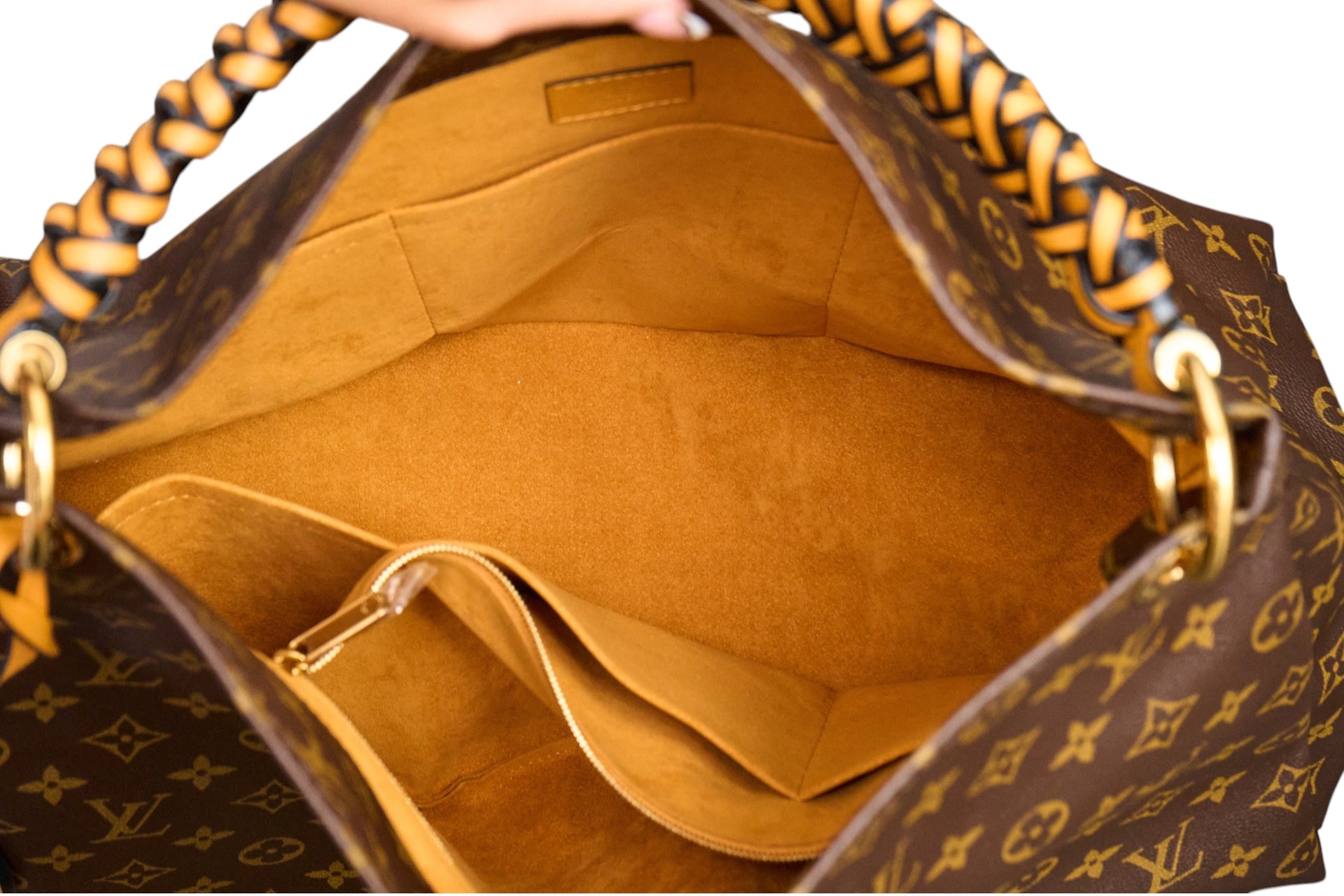 Louis Vuitton Artsy MM Monogram Braided