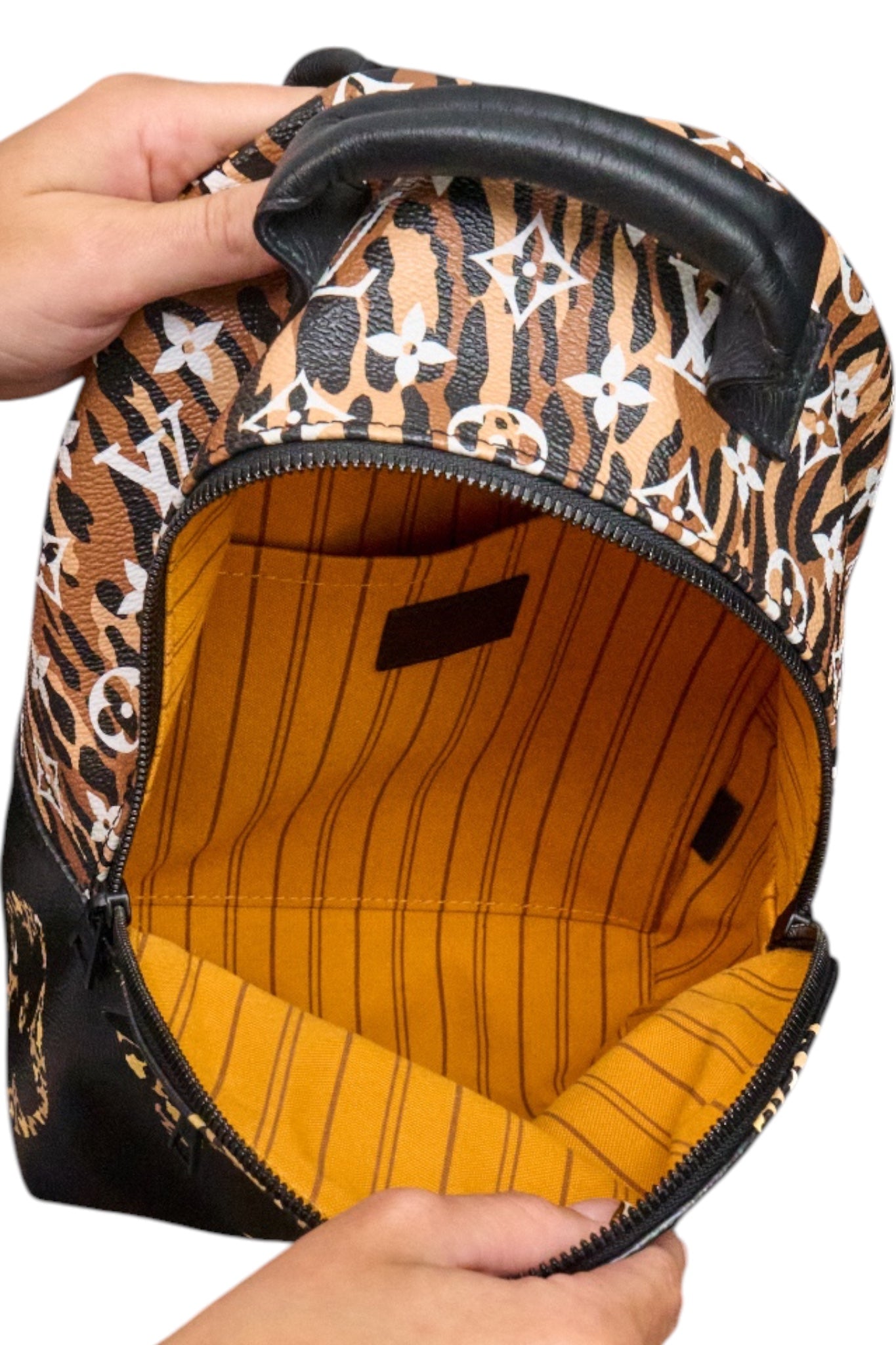 Louis Vuitton Palm Springs PM Monogram Giant Jungle Noir