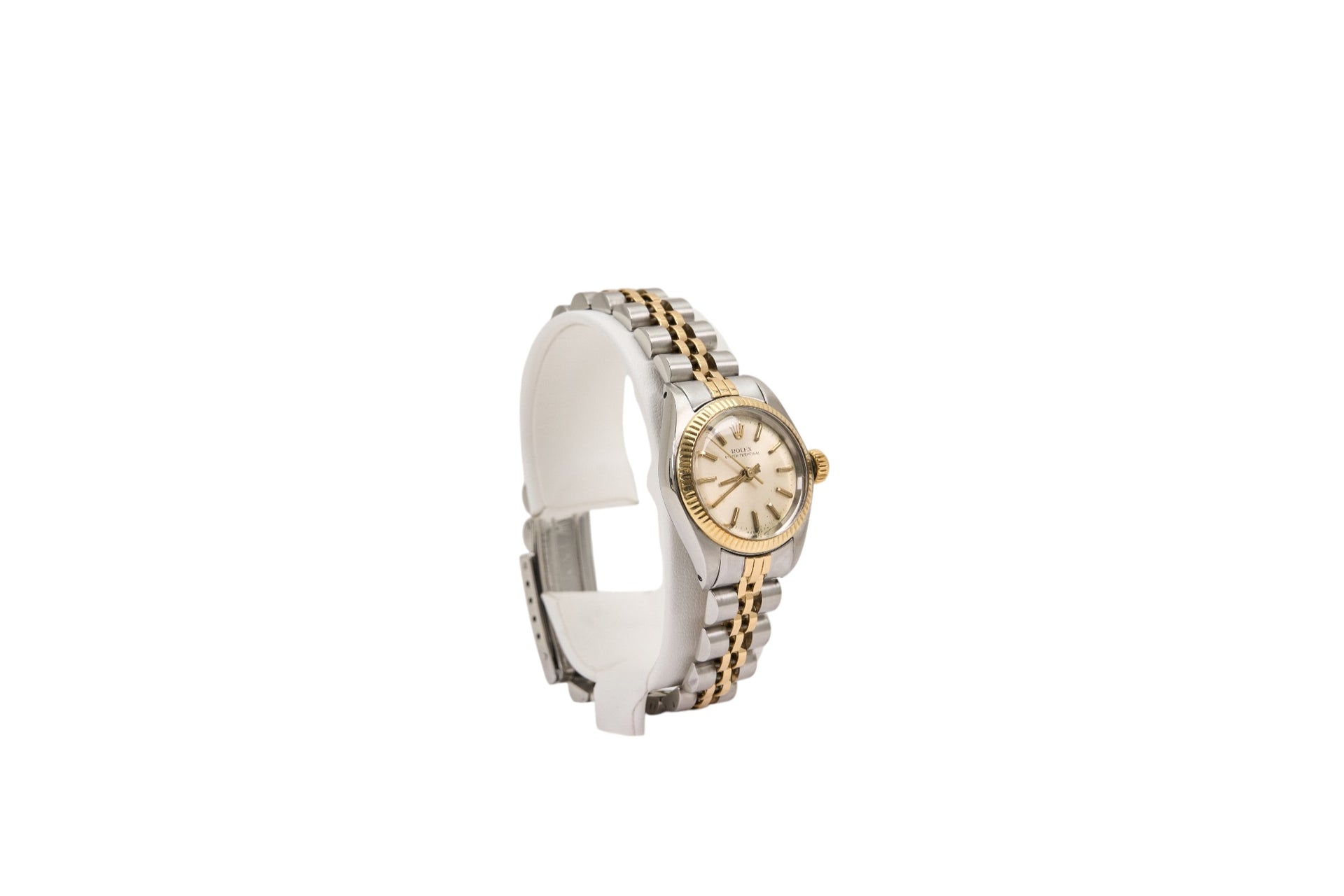 24mm Rolex Ladies Oyster Perpetual on Two Tone Jubilee