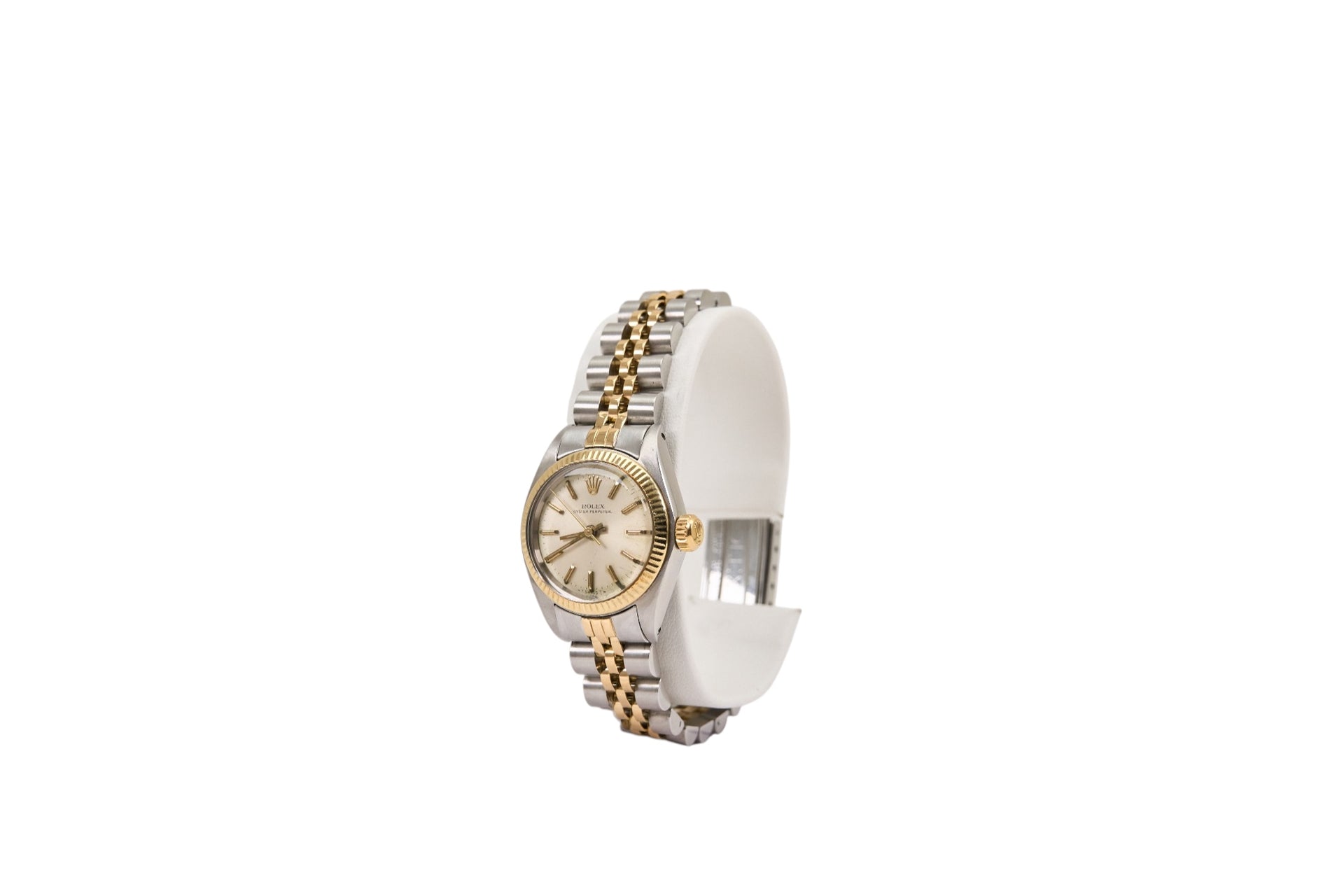 24mm Rolex Ladies Oyster Perpetual on Two Tone Jubilee