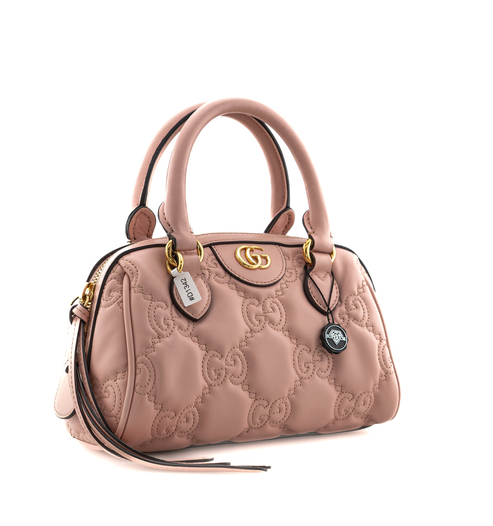 Gucci GG Pink Matelasse Bag