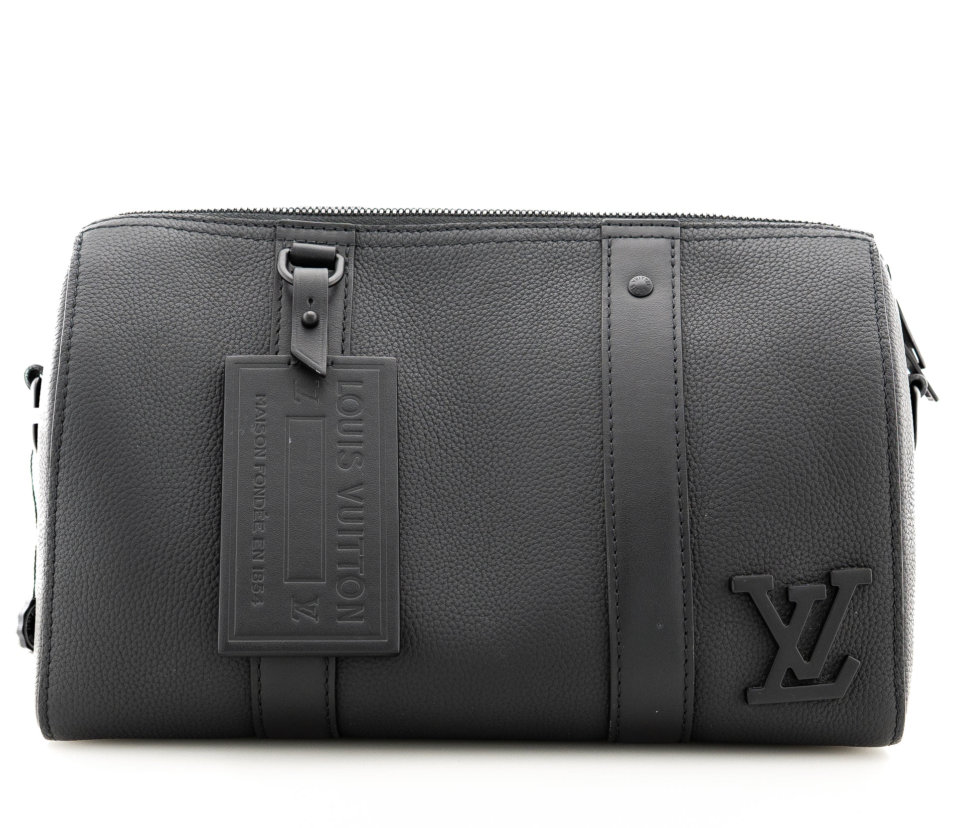Louis Vuitton City Keepall Black Aerogram