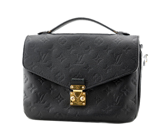 Louis Vuitton Pochette Metis Monogram Empreinte Noir