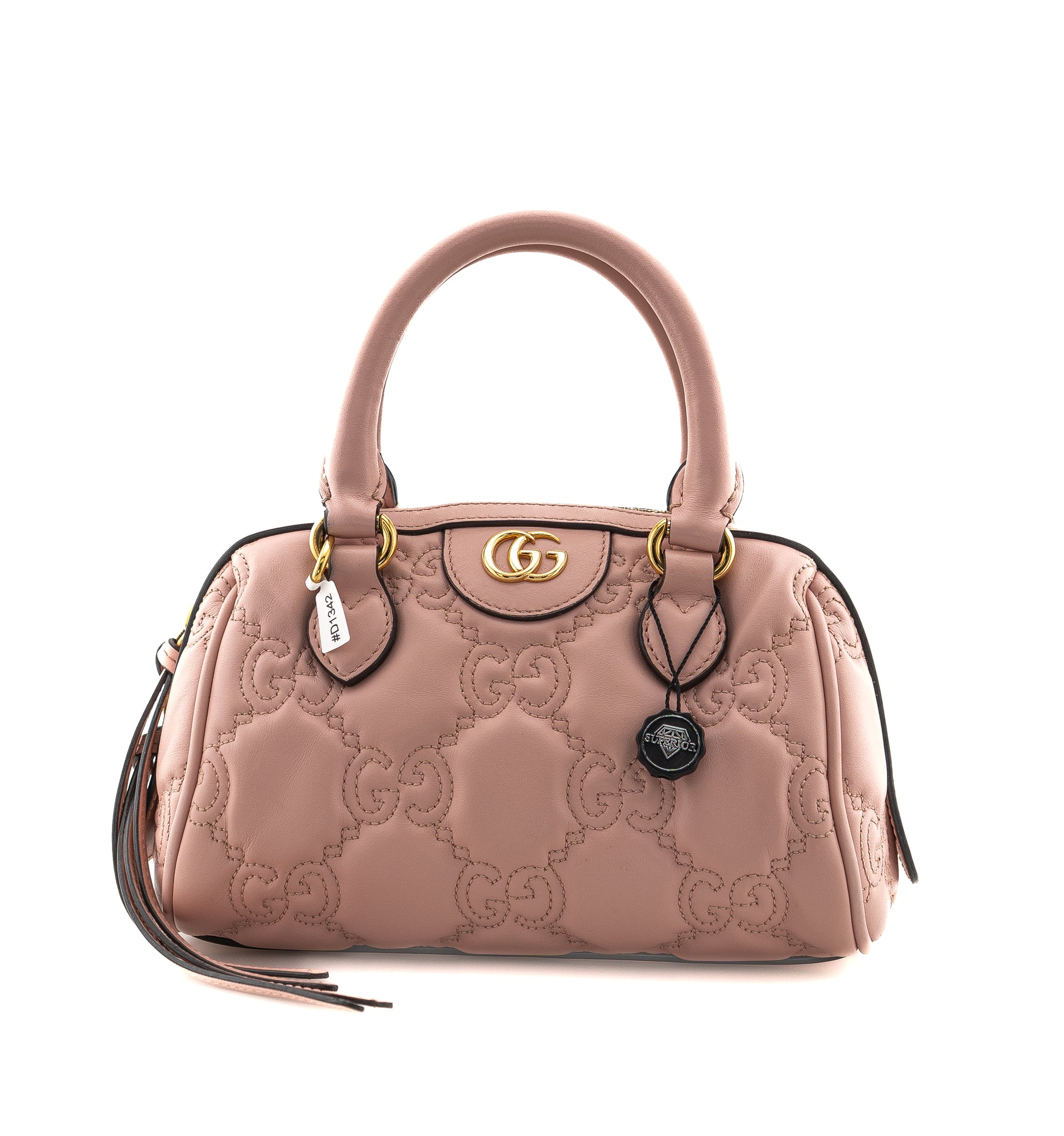 Gucci GG Pink Matelasse Bag