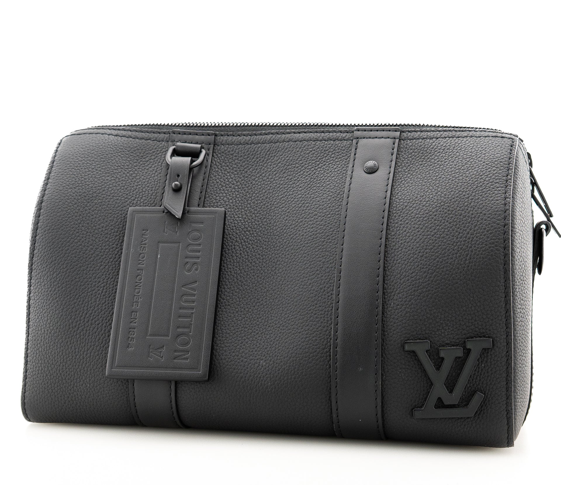 Louis Vuitton City Keepall Black Aerogram