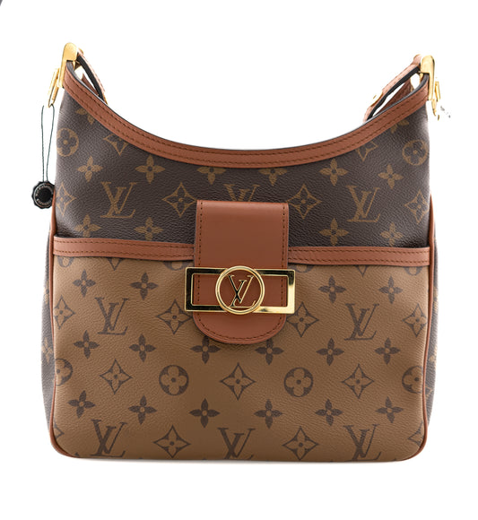 Louis Vuitton Dauphine Hobo PM Monogram Reverse