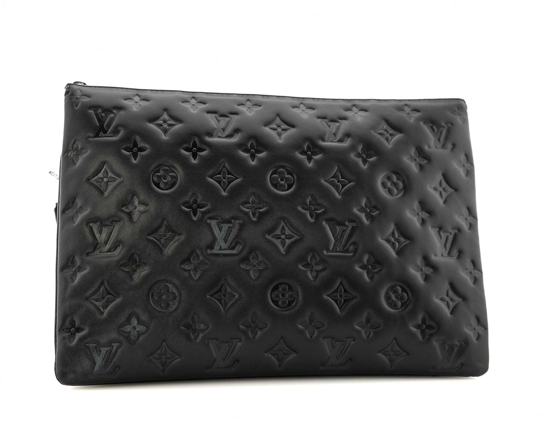 Louis Vuitton Coussin MM Monogram Embossed Puffy Lambskin Noir