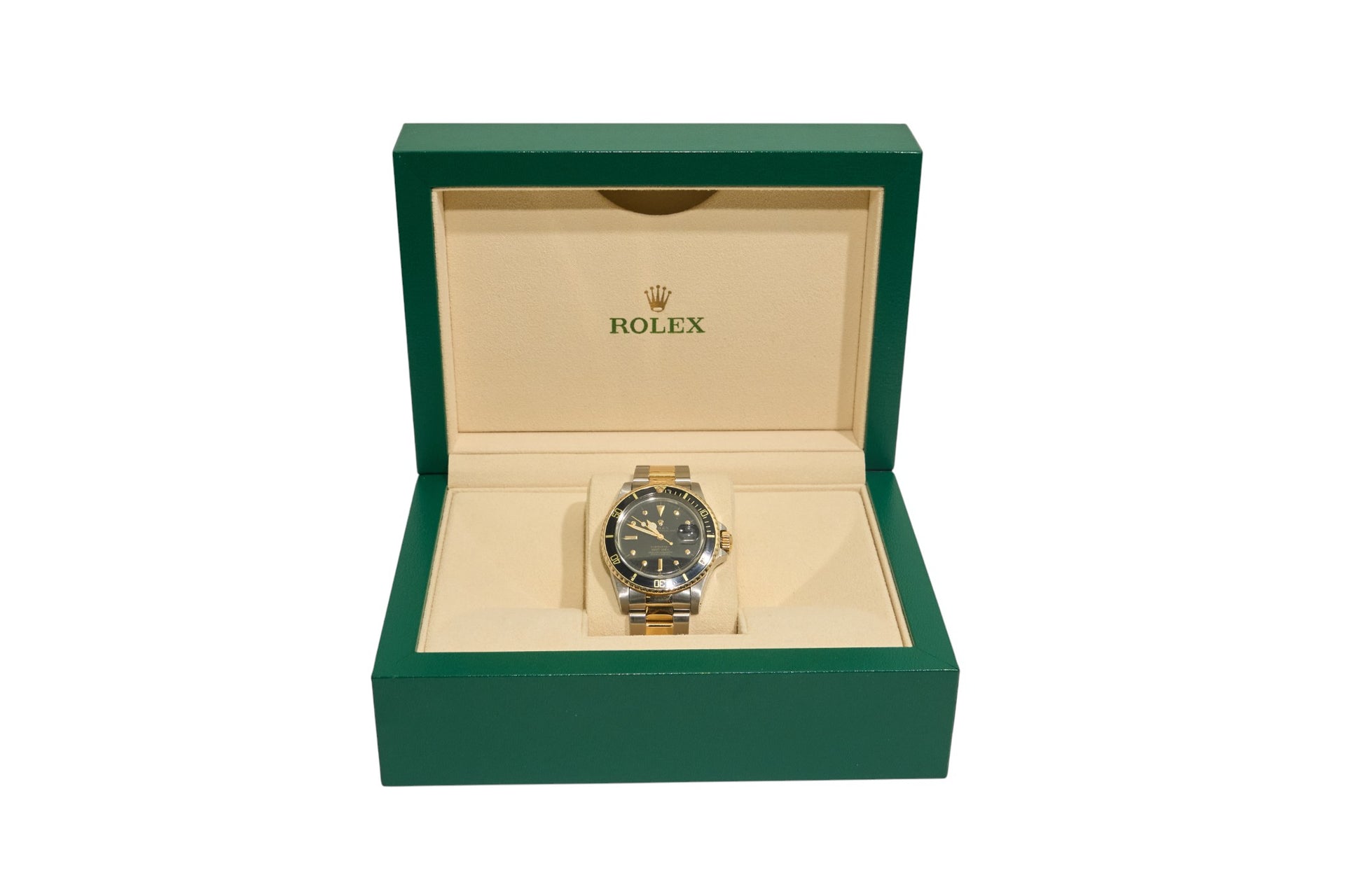 40mm Rolex Submariner Two Tone Black 1976