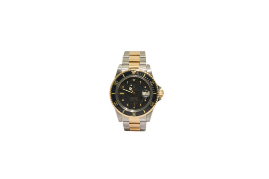 40mm Rolex Submariner Two Tone Black 1976