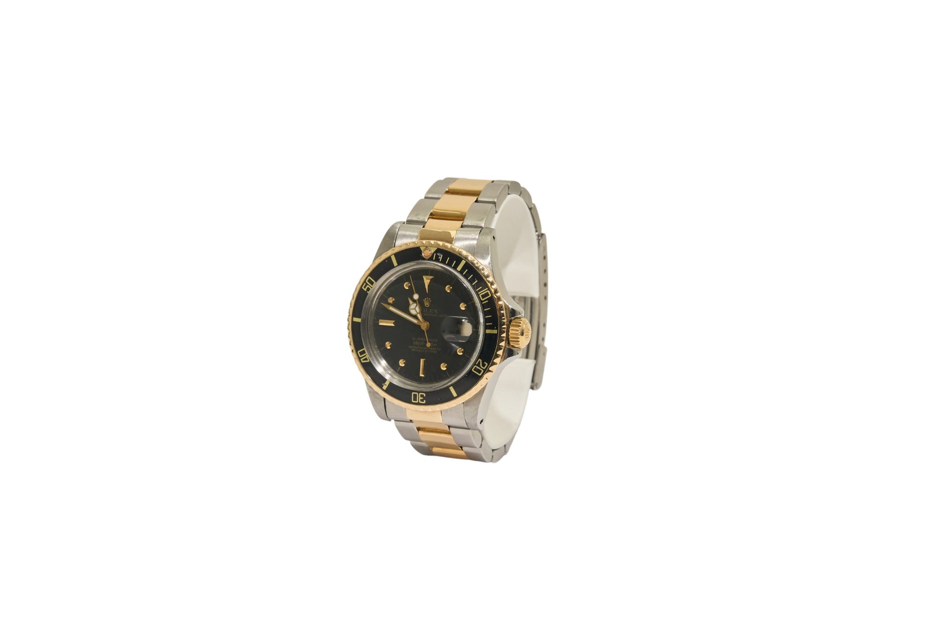 40mm Rolex Submariner Two Tone Black 1976