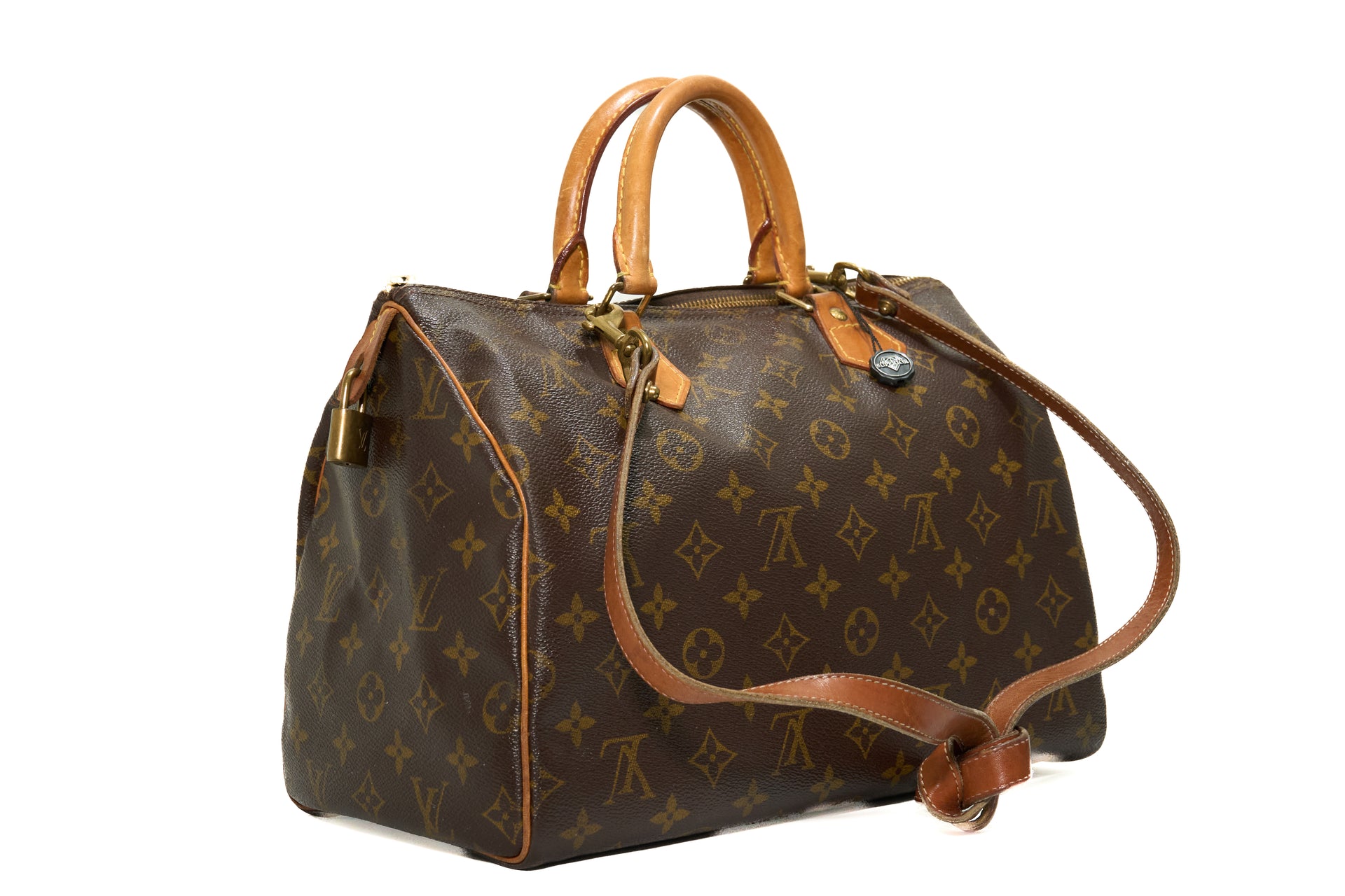 Louis Vuitton Speedy 30 Monogram With Strap
