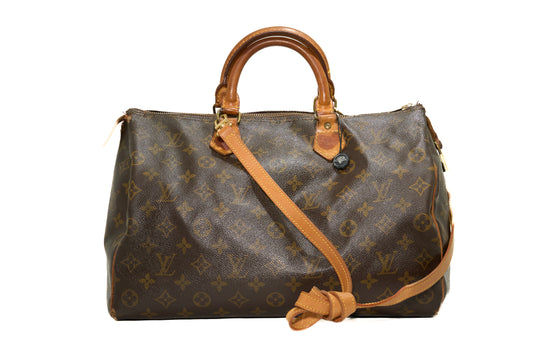 Louis Vuitton Speedy 35 Monogram With Strap