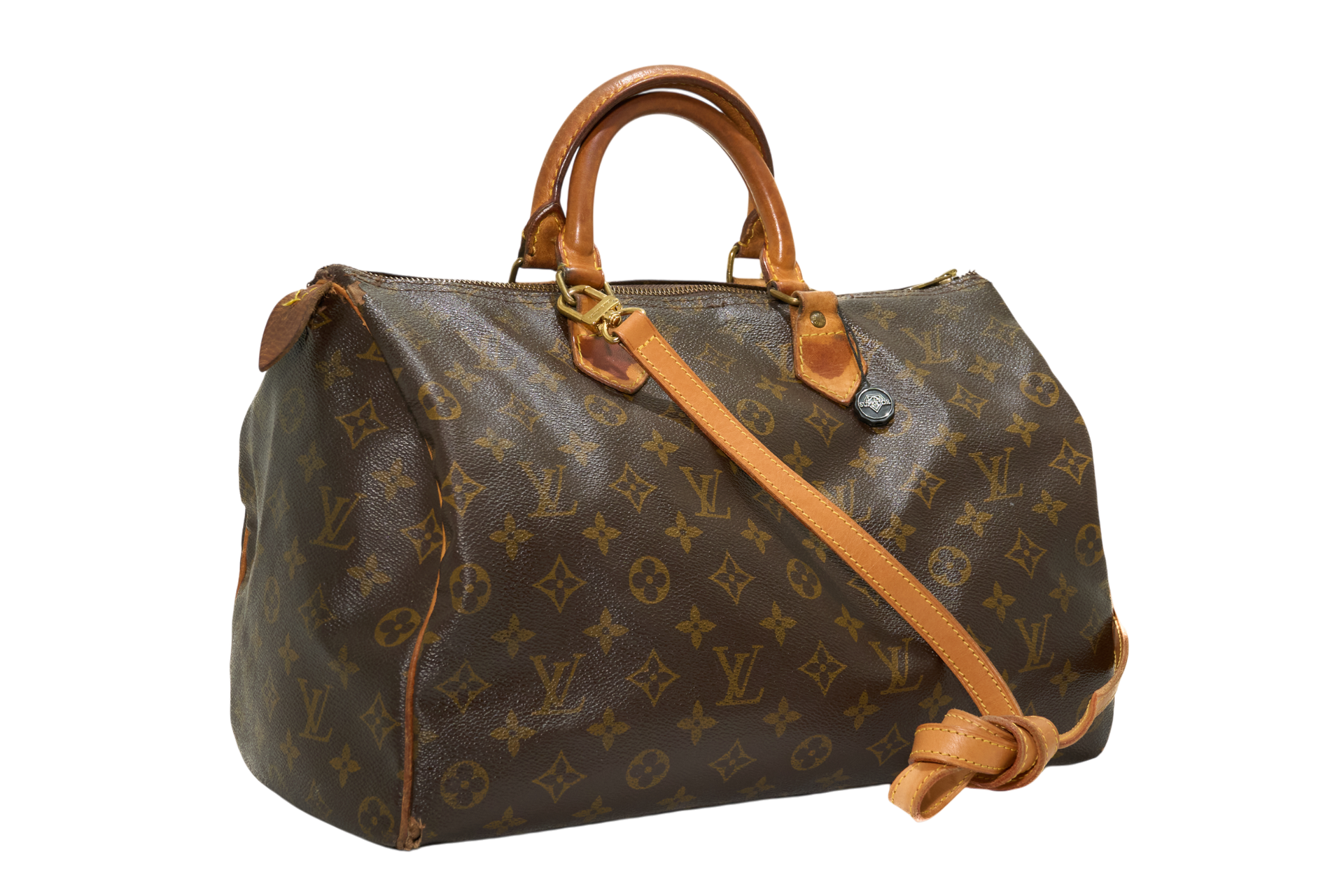 Louis Vuitton Speedy 35 Monogram With Strap