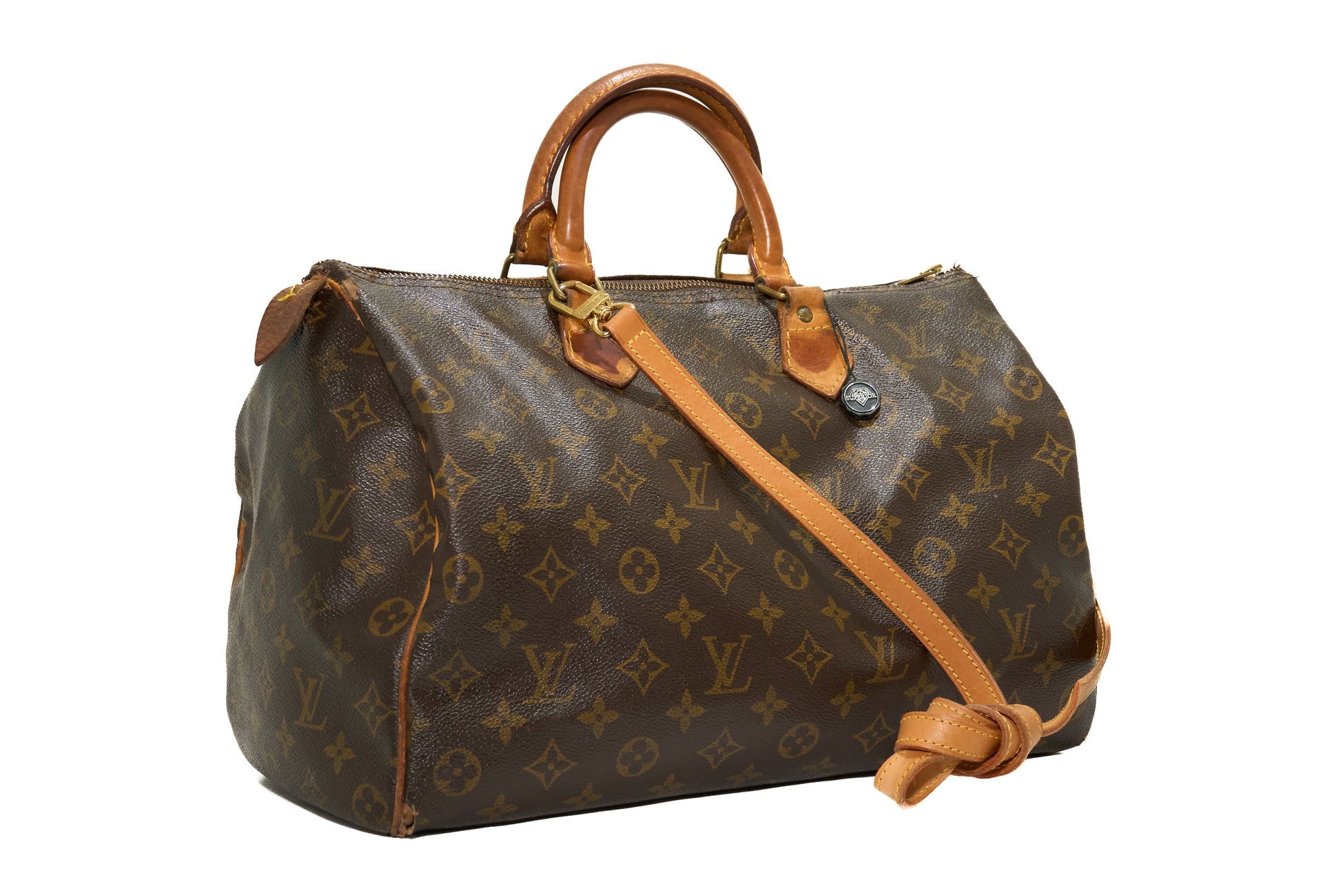 Louis Vuitton Speedy 35 Monogram With Strap