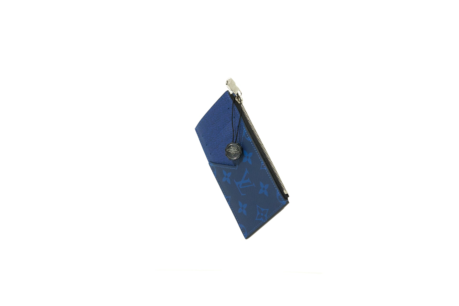 Louis Vuitton Coin Card Holder Taigarama Monogram Cobalt