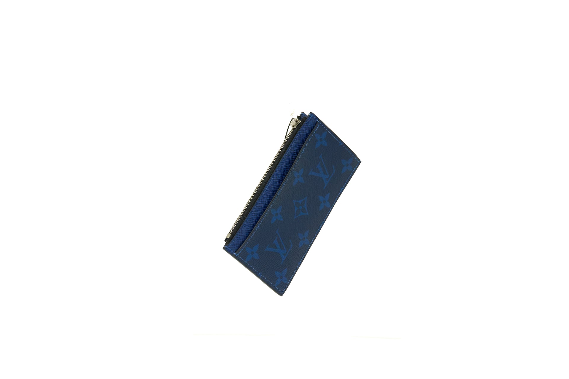 Louis Vuitton Coin Card Holder Taigarama Monogram Cobalt