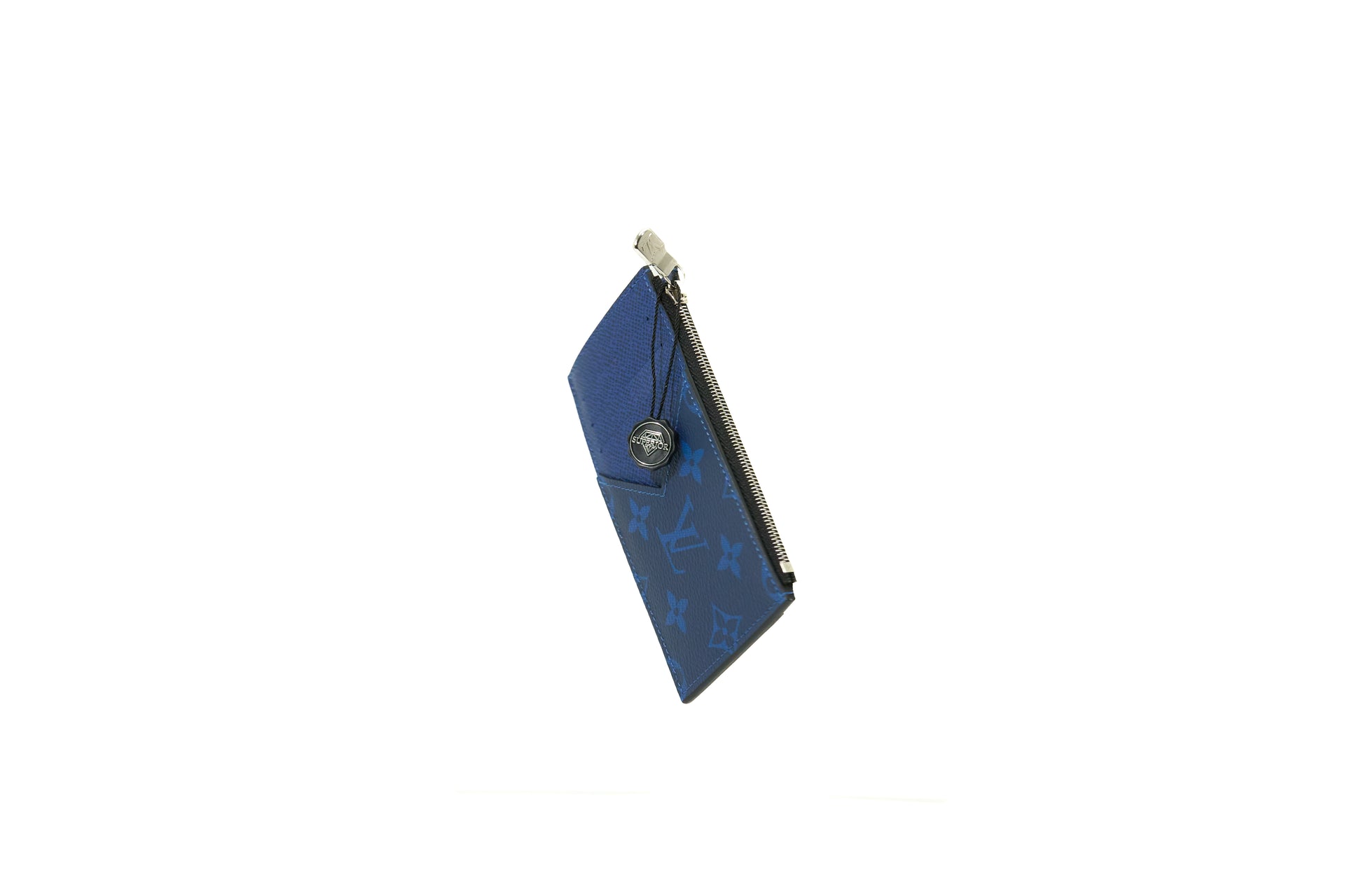 Louis Vuitton Coin Card Holder Taigarama Monogram Cobalt