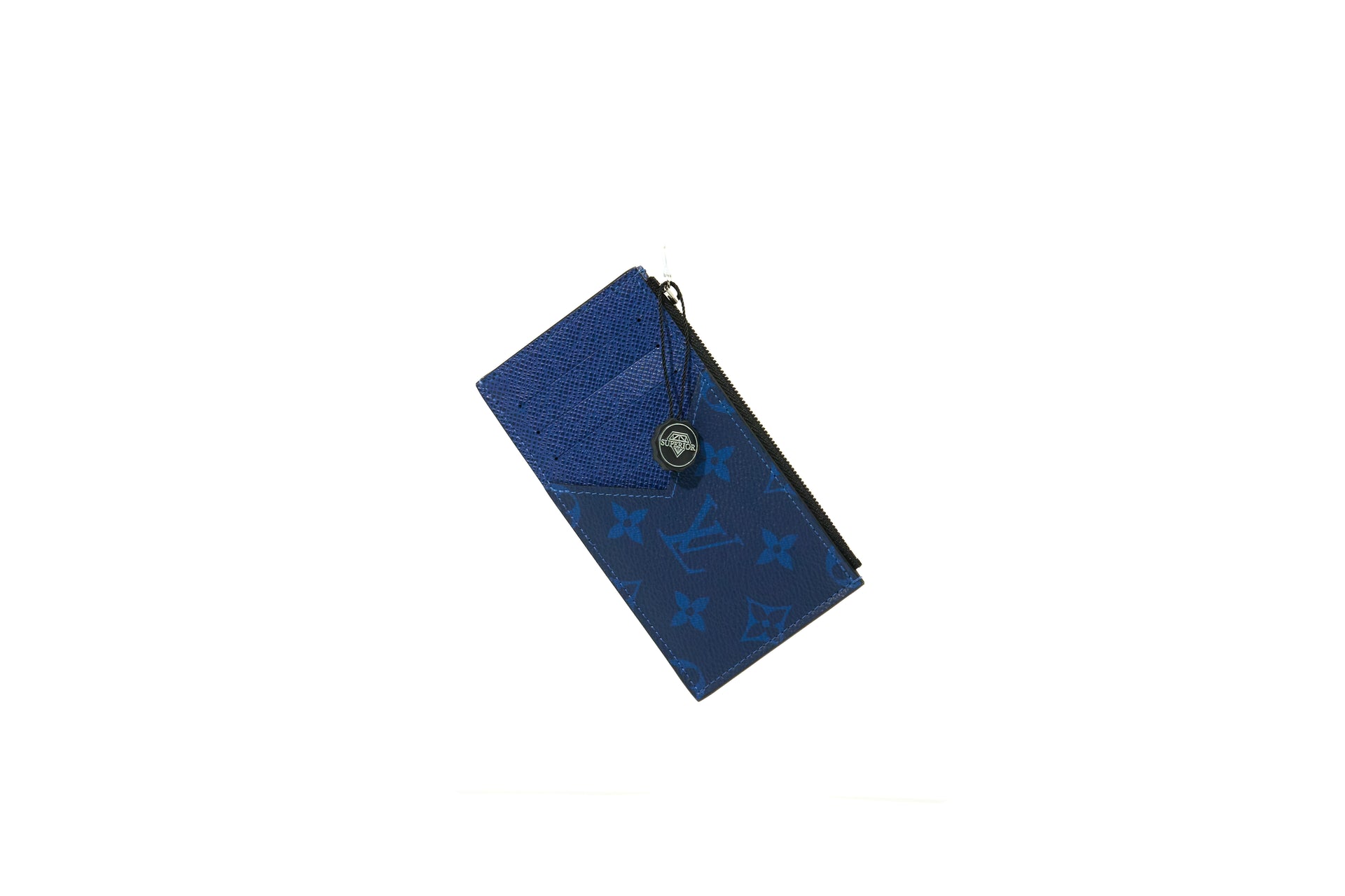 Louis Vuitton Coin Card Holder Taigarama Monogram Cobalt