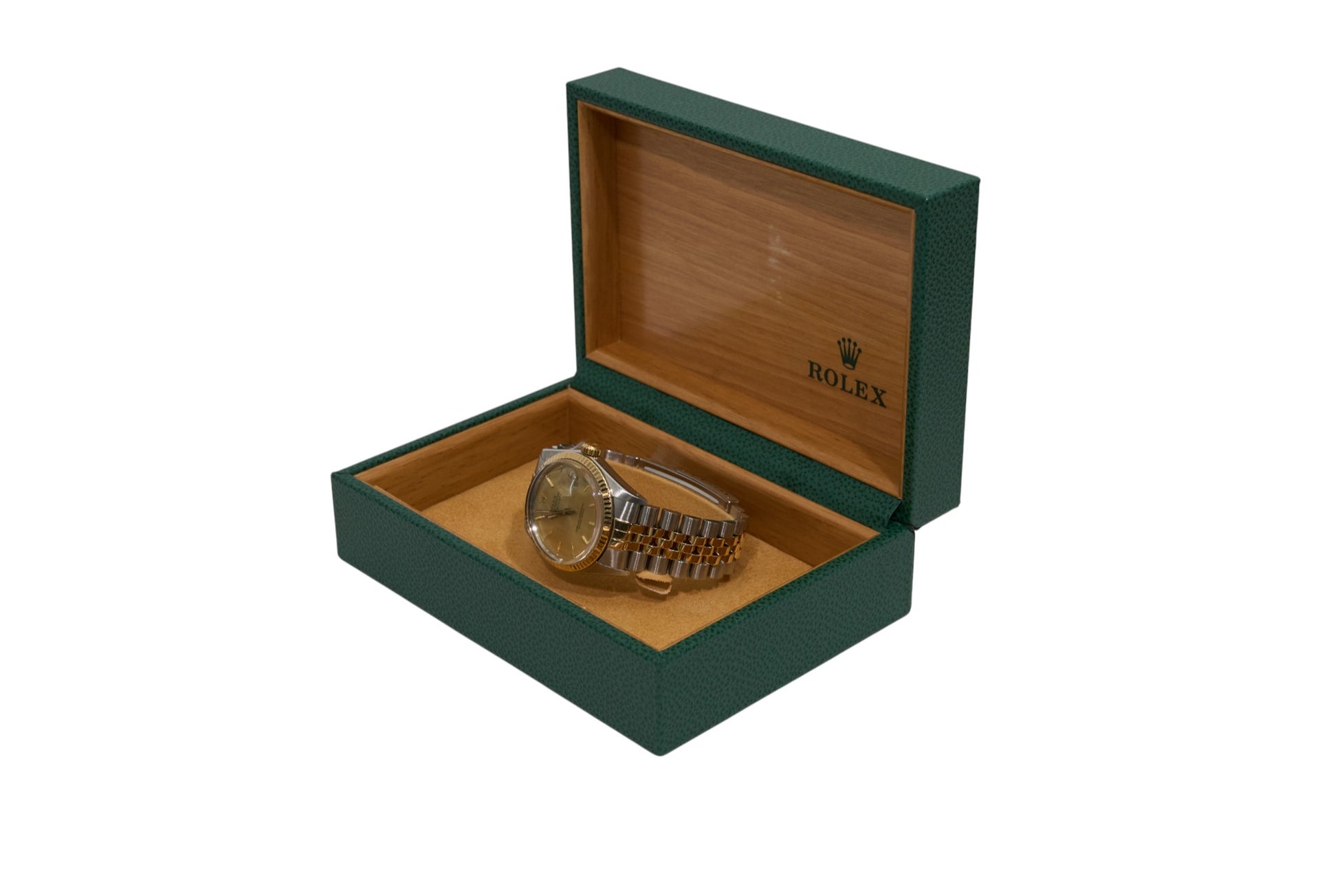 36mm Rolex Datejust Two Tone Jubilee Champagne Dial