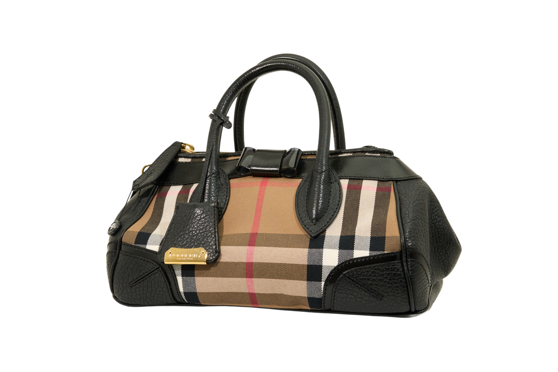 Burberry Prorsum Bow Tote in Black