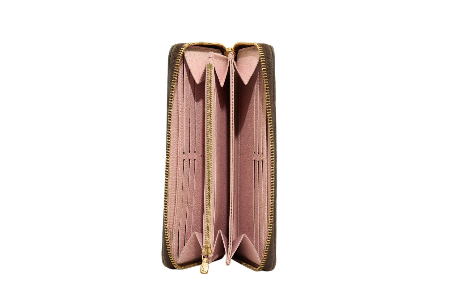 Louis Vuitton Zippy Wallet Monogram Rose Ballerine