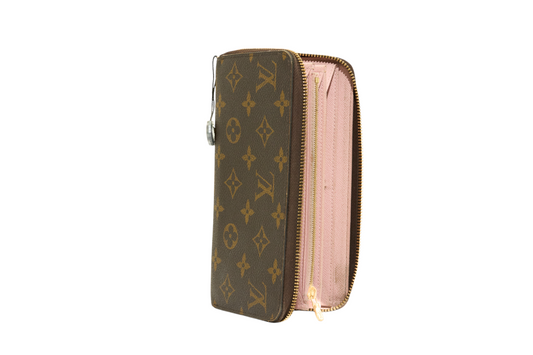 Louis Vuitton Zippy Wallet Monogram Rose Ballerine
