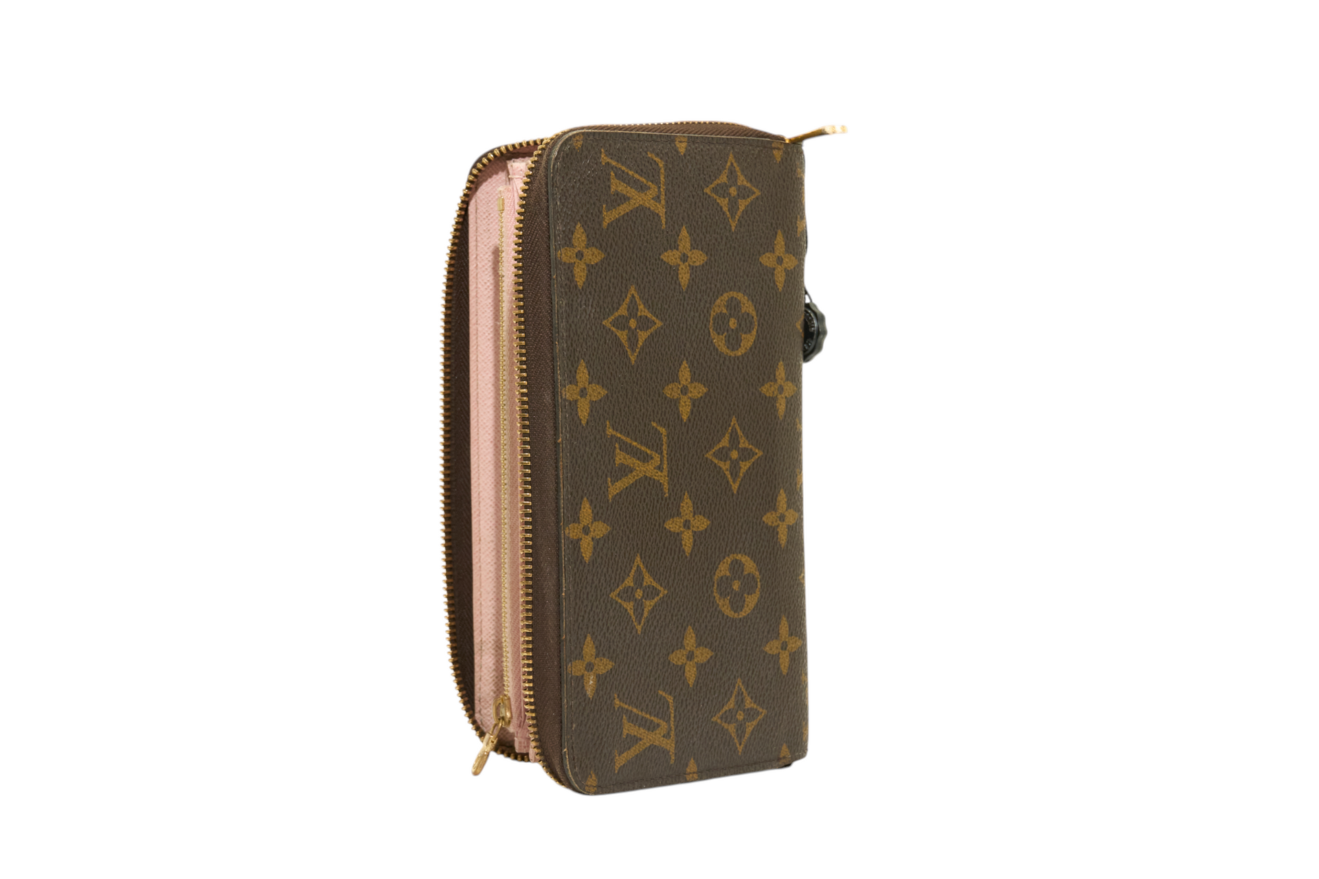 Louis Vuitton Zippy Wallet Monogram Rose Ballerine