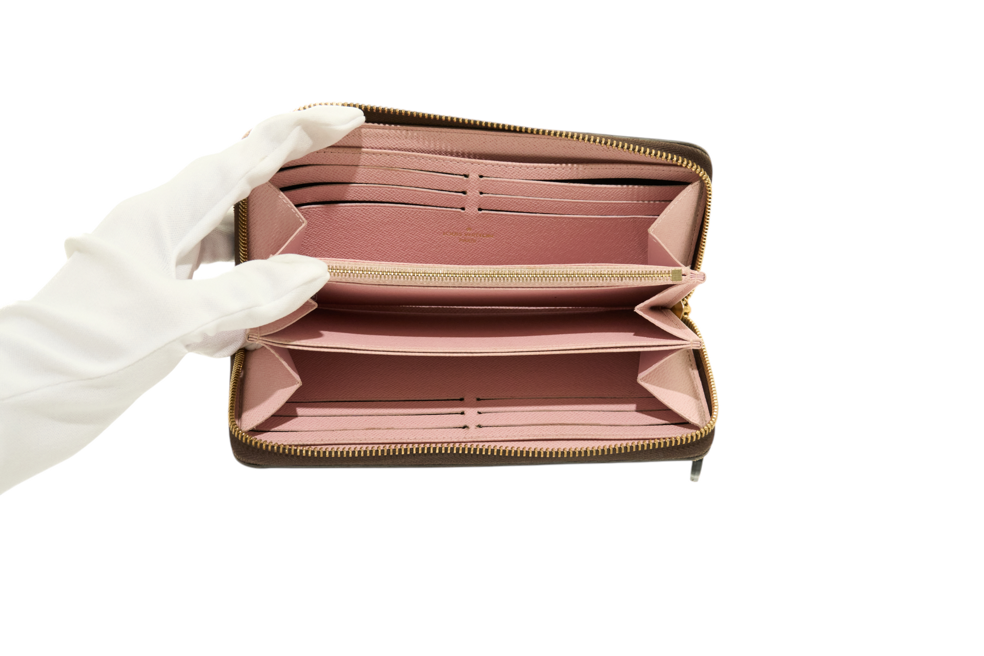 Louis Vuitton Zippy Wallet Monogram Rose Ballerine