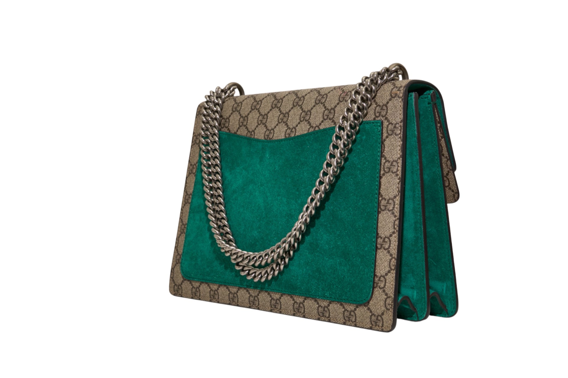 Gucci GG Dionysus Supreme Modern Embellished Medium Shoulder Bag