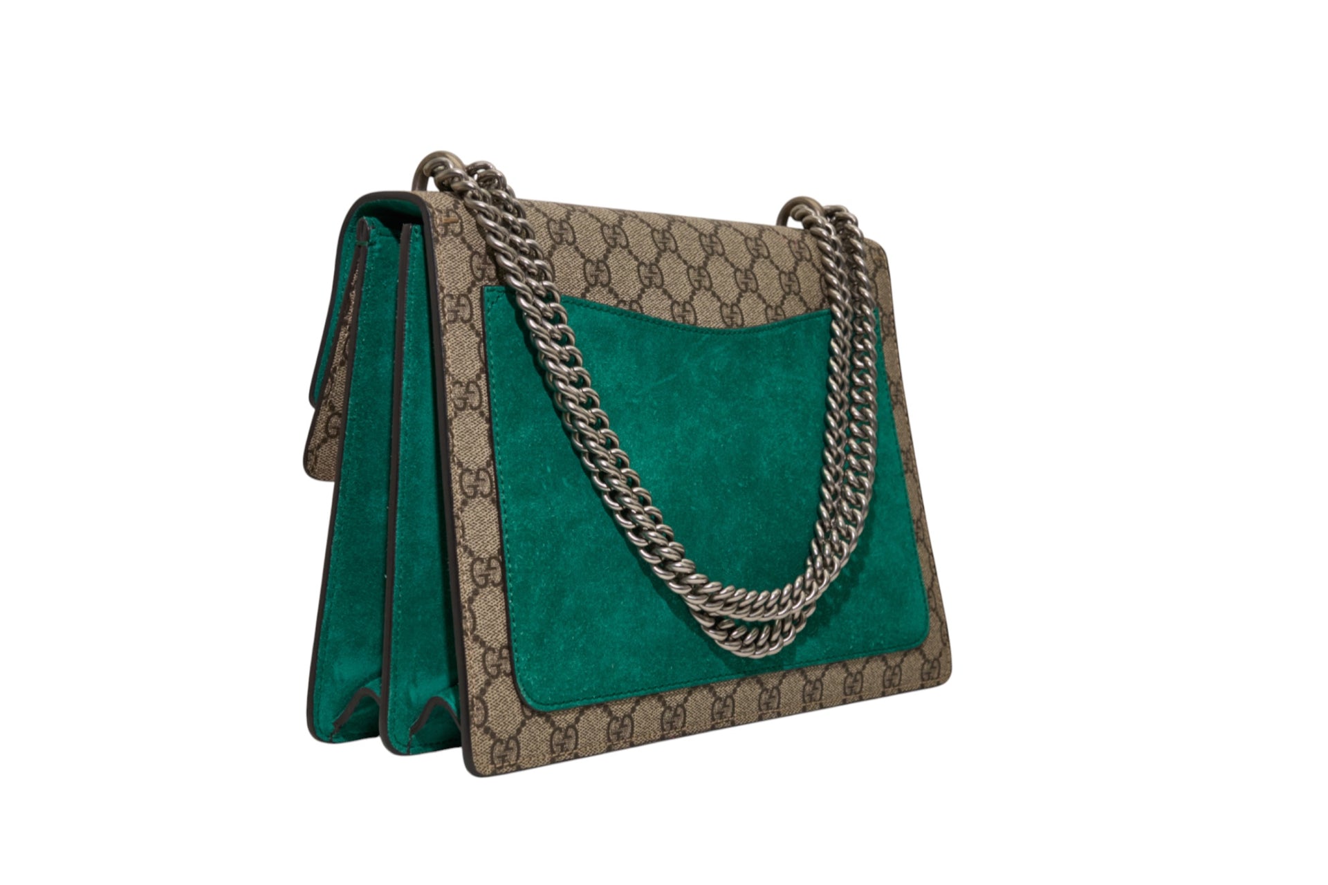 Gucci GG Dionysus Supreme Modern Embellished Medium Shoulder Bag