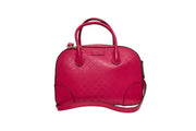 Gucci Diamante Pink Leather Bowling Bag
