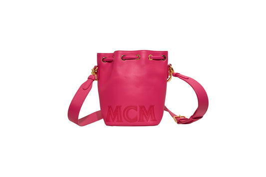 MCM Mini Bucket Bag Beetroot Purple