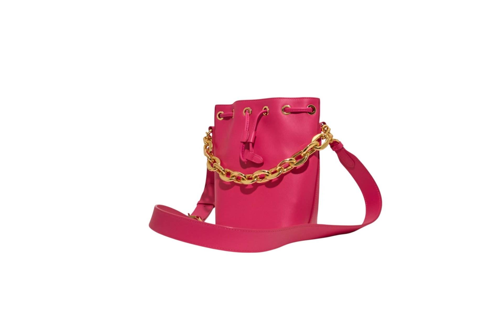 MCM Mini Bucket Bag Beetroot Purple