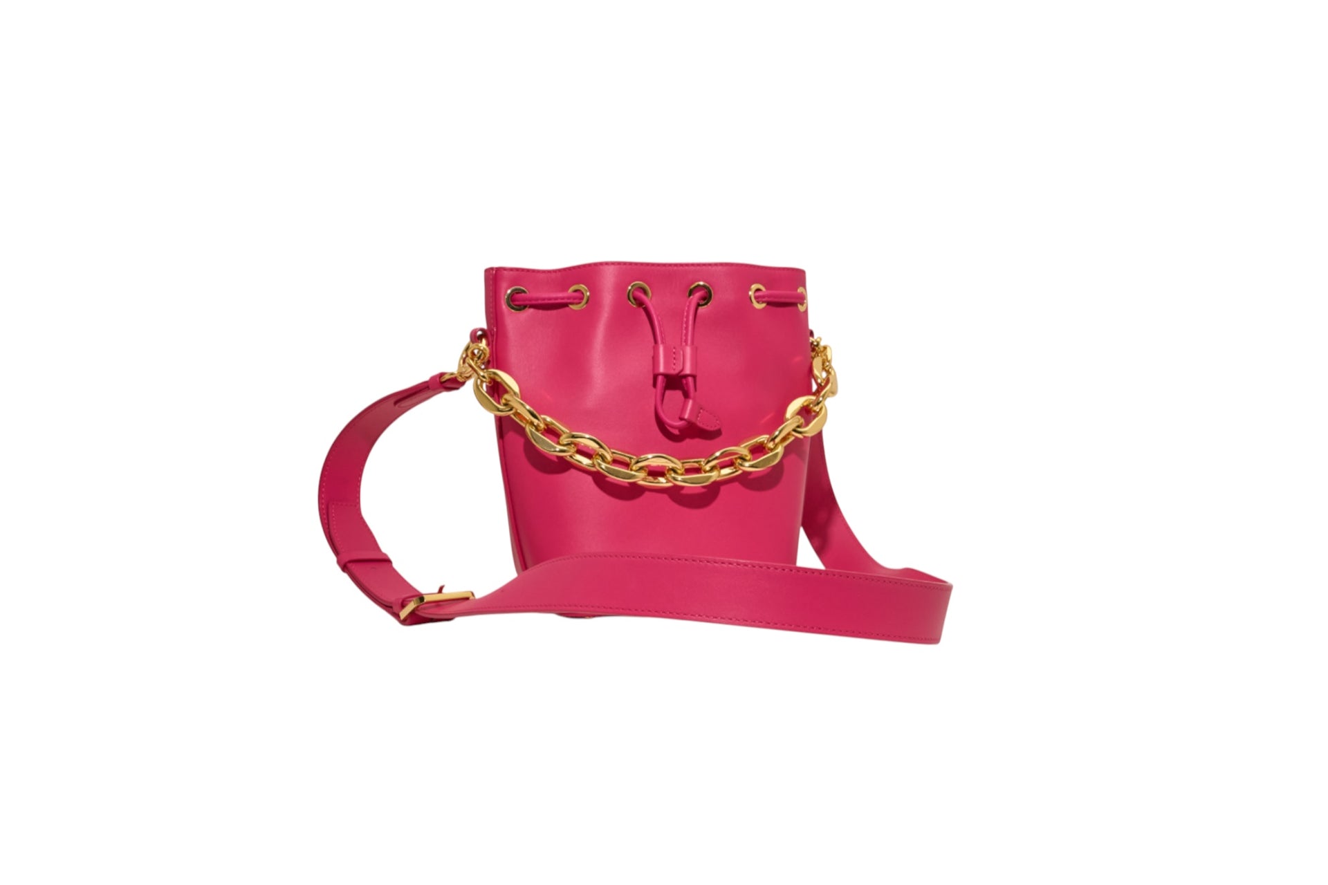 MCM Mini Bucket Bag Beetroot Purple
