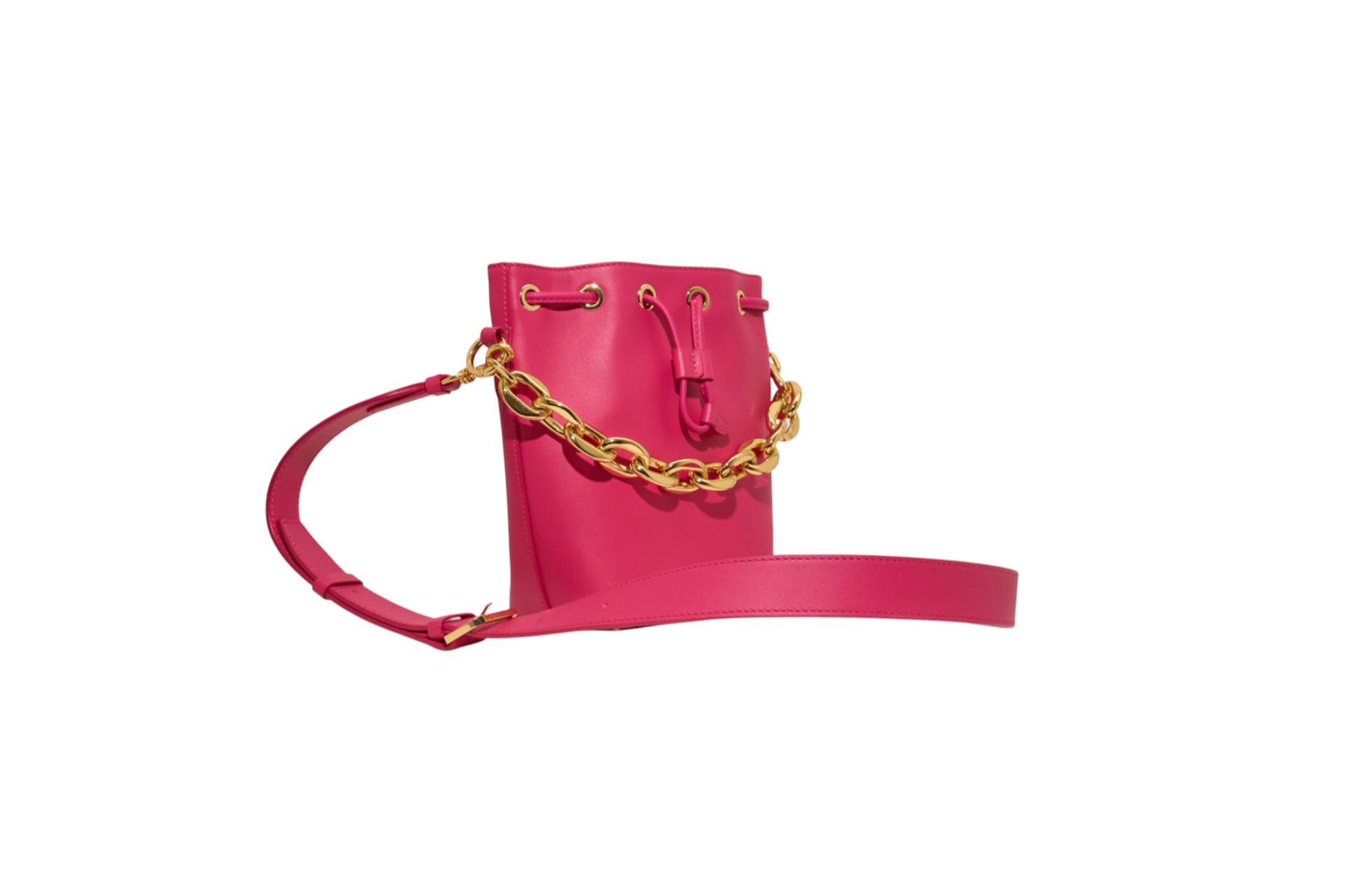 MCM Mini Bucket Bag Beetroot Purple