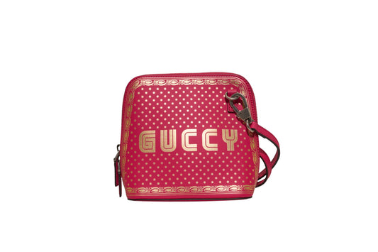 Guccy Sega Script Dome Mini Crossbody