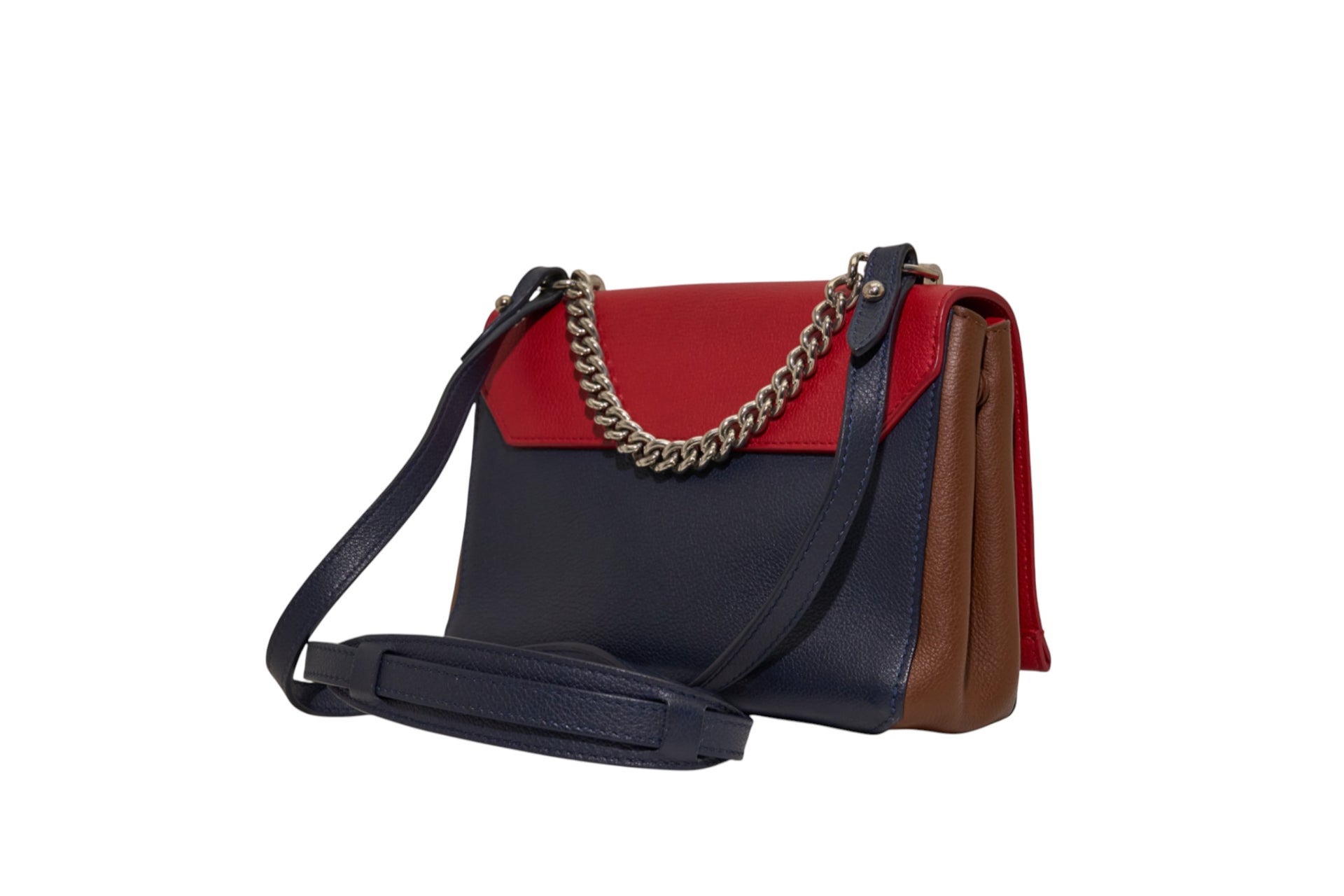 Louis Vuitton Lockme II BB Tricolor Rubis Marine Brown