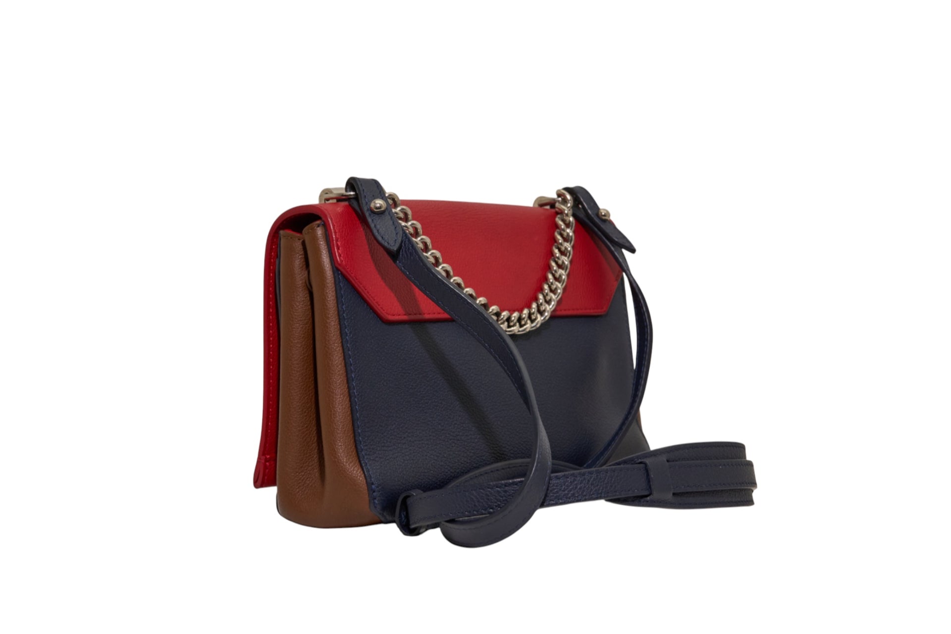 Louis Vuitton Lockme II BB Tricolor Rubis Marine Brown