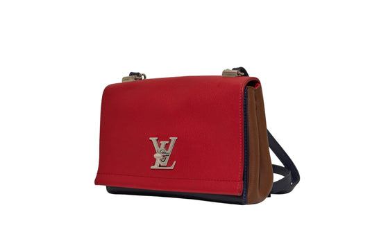 Louis Vuitton Lockme II BB Tricolor Rubis Marine Brown