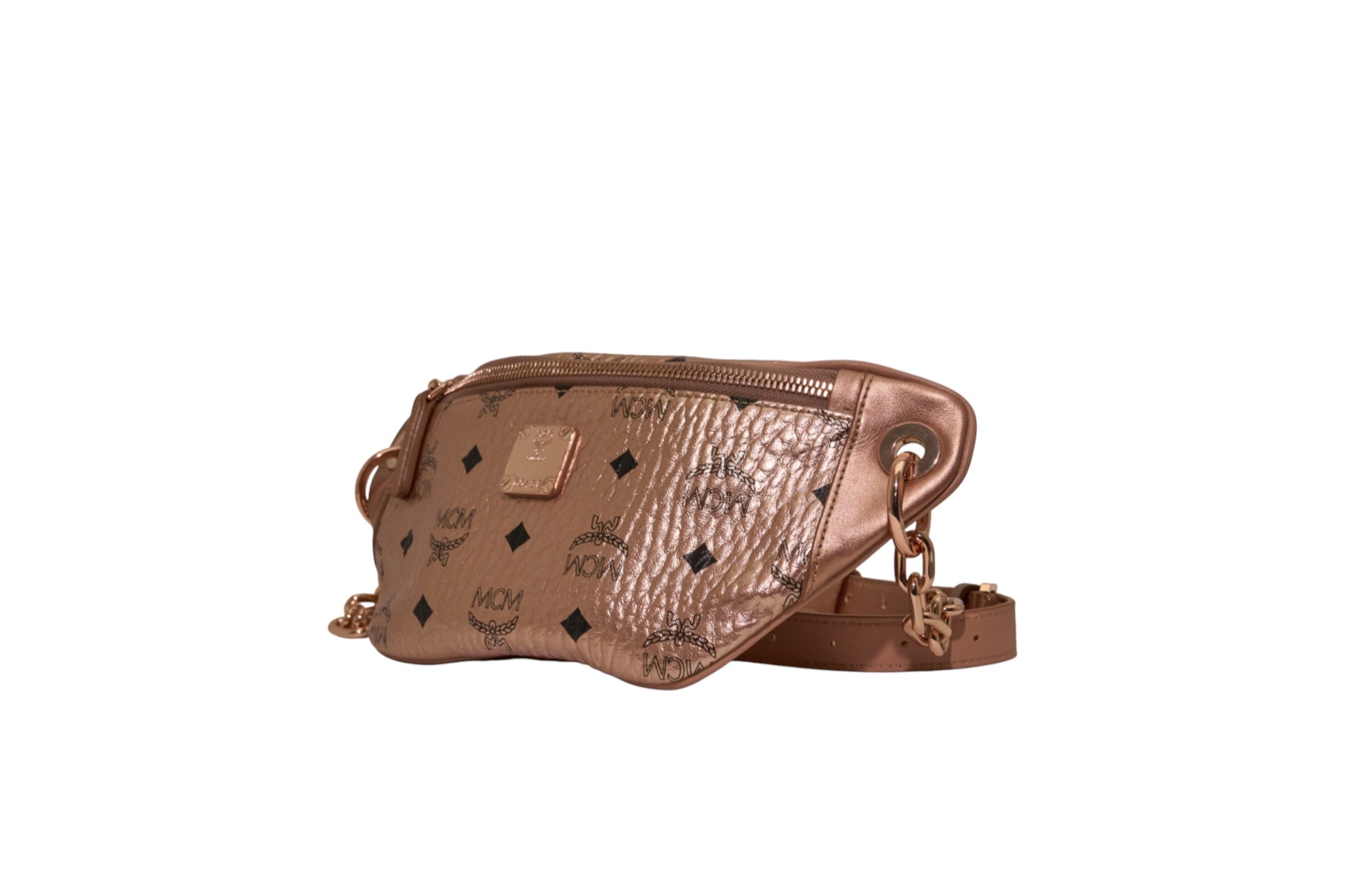 MCM Essential Visetos Crossbody Handbag PM