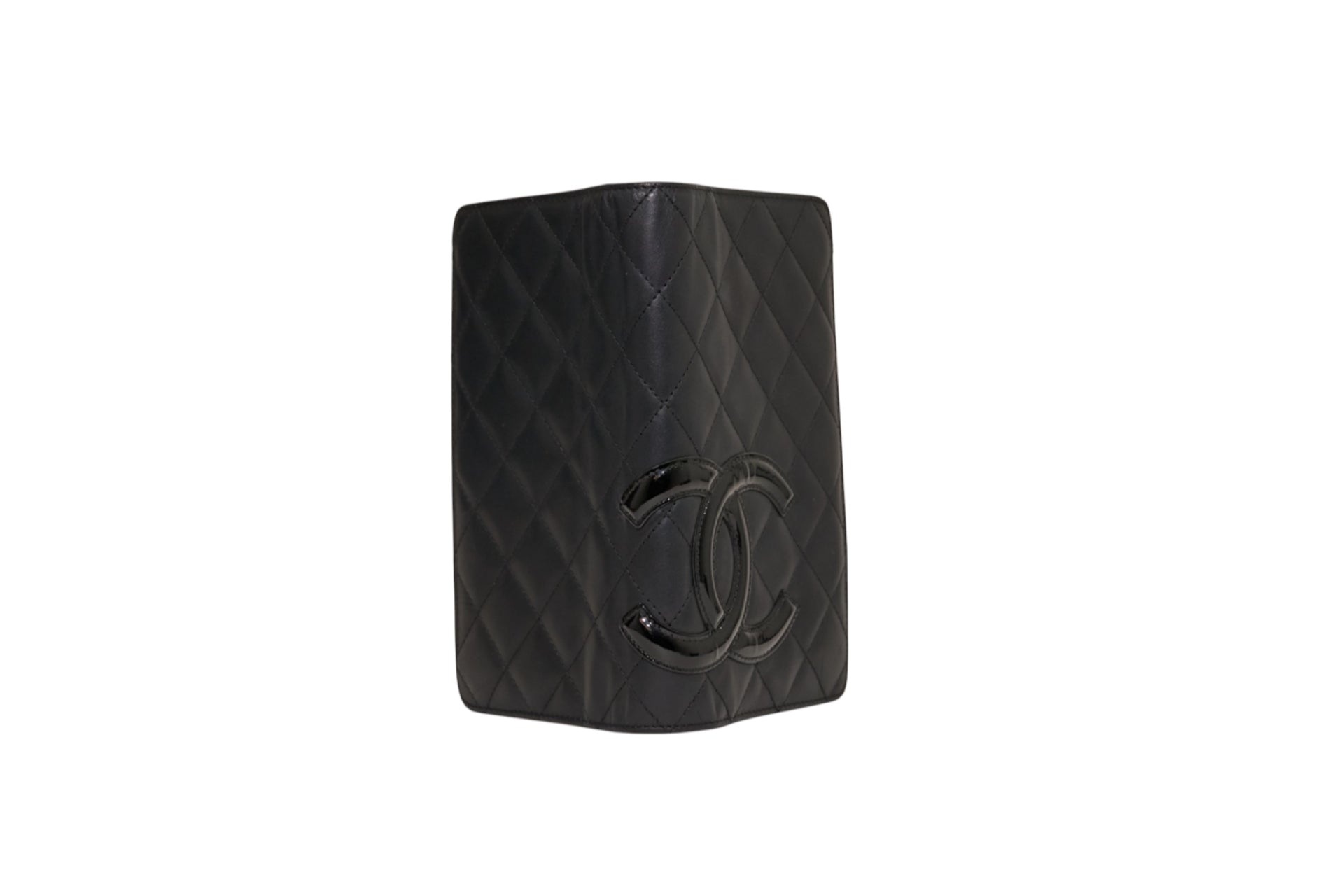 Chanel CC Cambon Leather Wallet Hot Pink