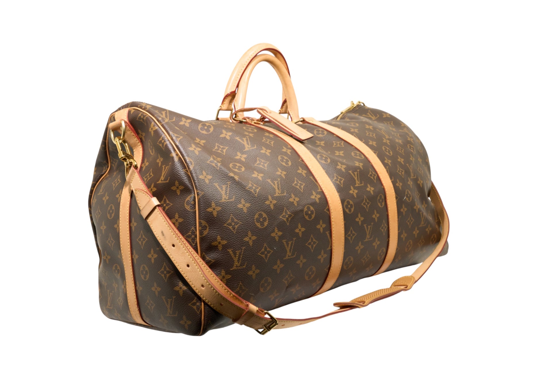 Louis Vuitton Keepall Bandouliere 55 Monogram with Strap