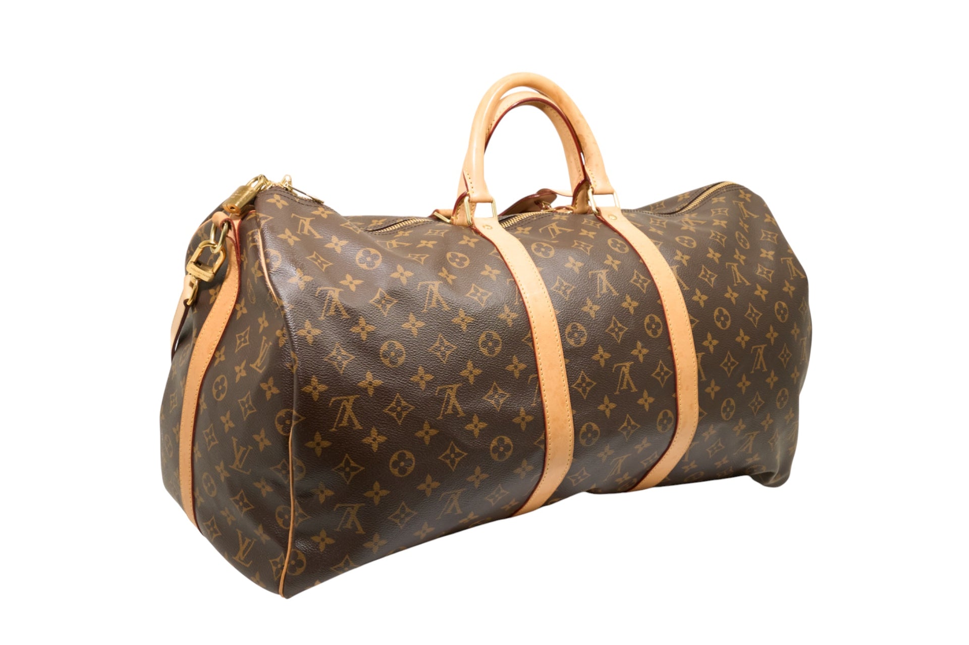 Louis Vuitton Keepall Bandouliere 55 Monogram with Strap