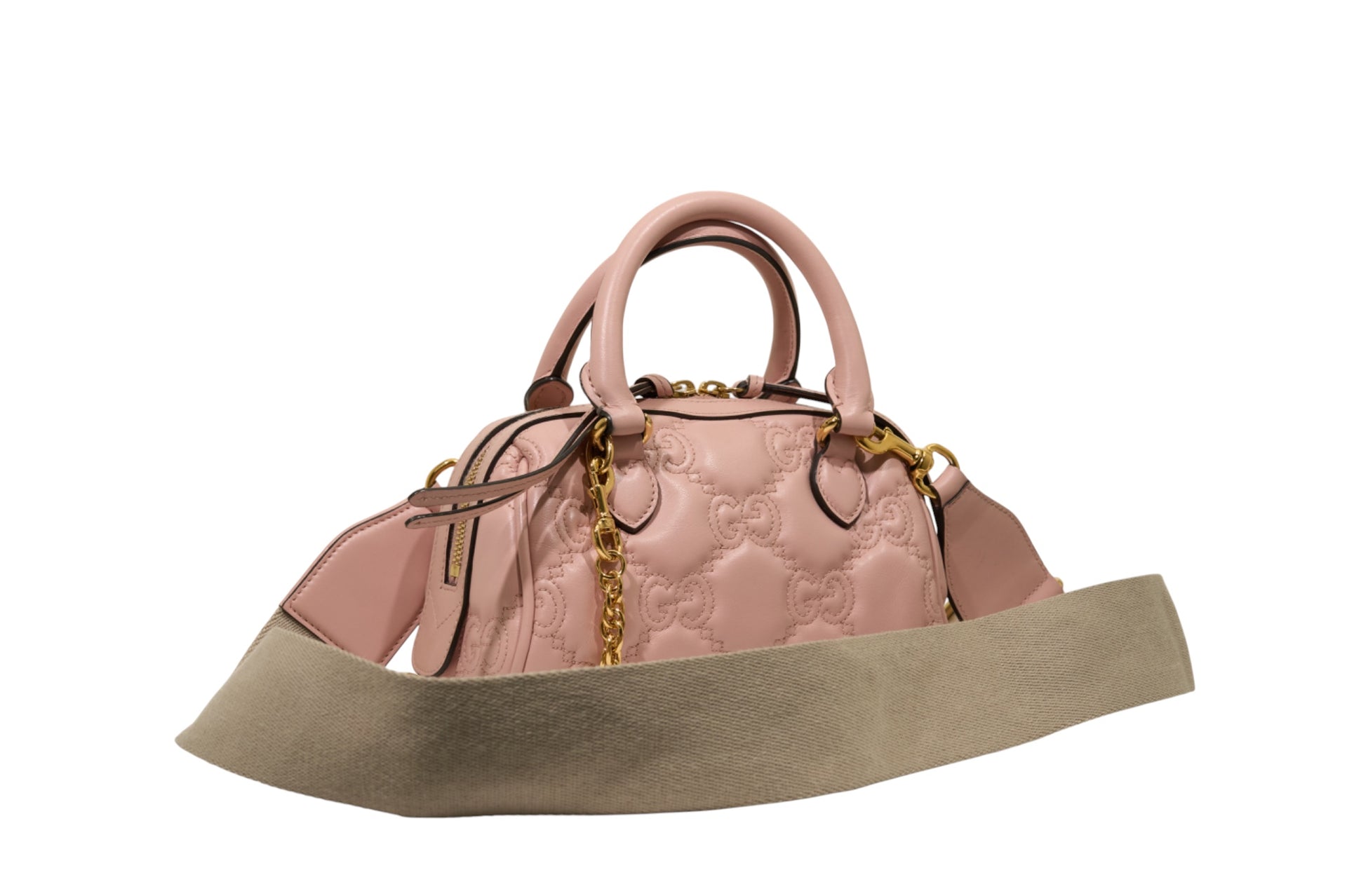 Gucci GG Pink Matelasse Bag