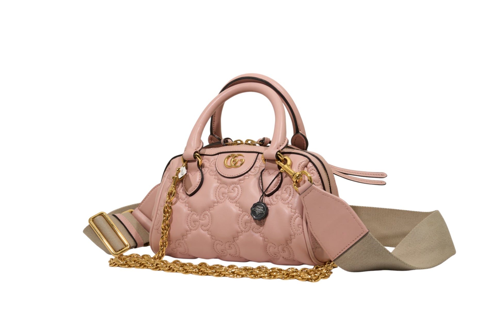 Gucci GG Pink Matelasse Bag